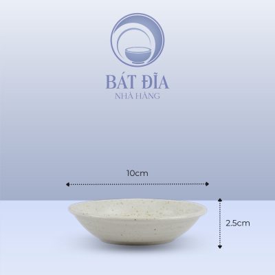 Kích Thước Gia Vị Tròn Men Gốm Hoa Đào Đỏ
