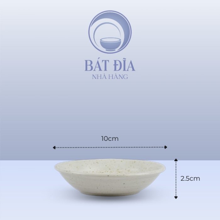 Kích Thước Gia Vị Tròn Men Gốm Hoa Đào Đỏ