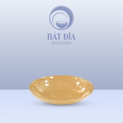 Gia Vị Tròn Men Sứ Vàng