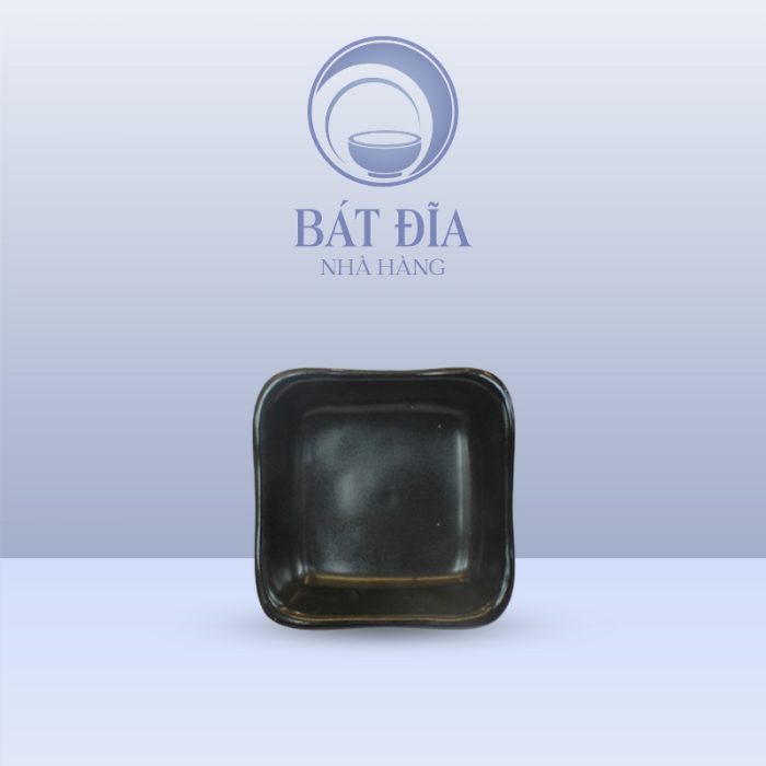 Gia Vị Vuông Men Đen Matt