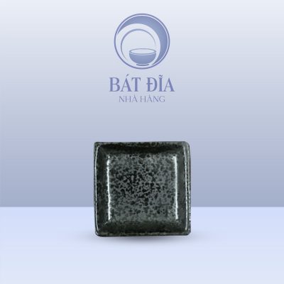Gia Vị Vuông Men Đen Nhật Quét Sơn