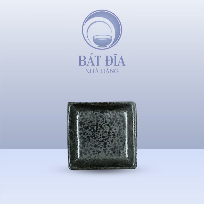 Gia Vị Vuông Men Đen Nhật Quét Sơn