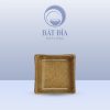 Gia Vị Vuông Men Gốm Nâu Đen