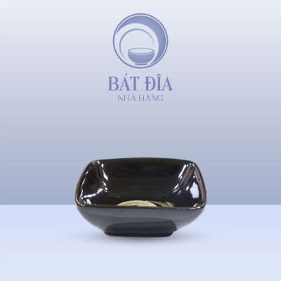 Gia Vị Vuông Men Nâu Quét