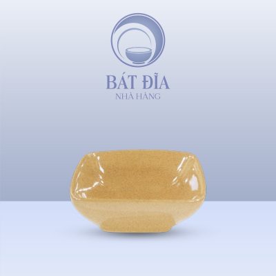 Gia Vị Vuông Men Sứ Vàng
