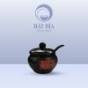 Hũ Đường Men Đen Nhật Quét Sơn