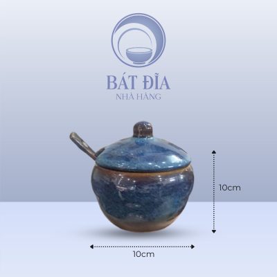 Kích thước Hũ Gia Vị 2 Men Hỏa Biến Xanh