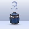 Hũ Lục Giác Men Hỏa Biến Xanh