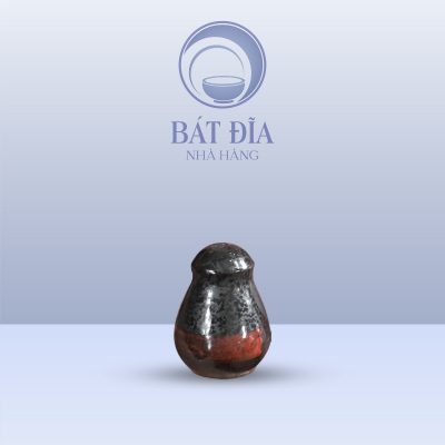 Hũ Tiêu Men Đen Nhật Quét Sơn