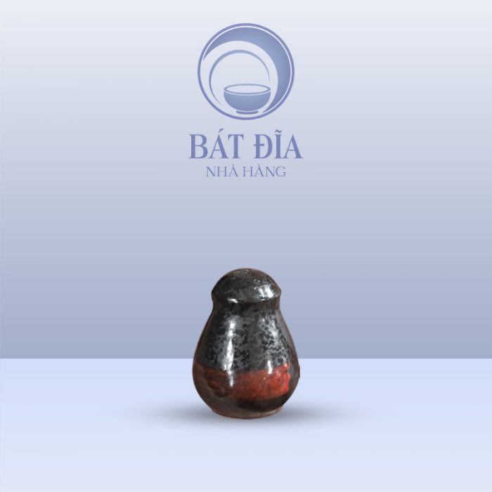 Hũ Tiêu Men Đen Nhật Quét Sơn