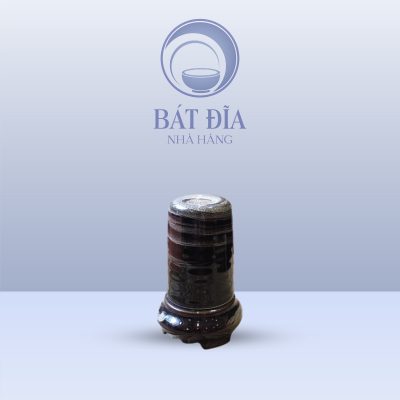 Ống Tăm Men Nâu Quét