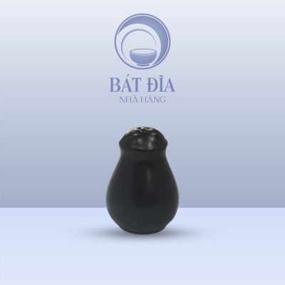 Lọ Tiêu Men Đen Matt
