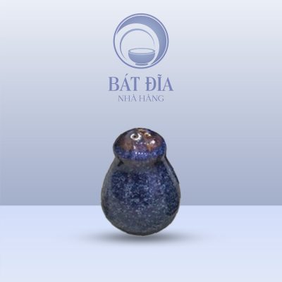 Lọ Tiêu Men Hỏa Biến Xanh