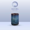 Ống Đũa Men Hỏa Biến Xanh
