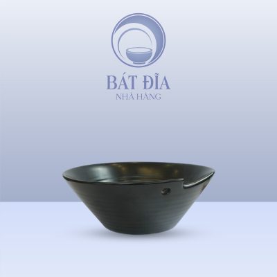 Tô Cắt Miệng Men Đen Matt