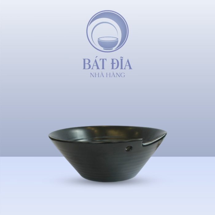 Tô Cắt Miệng Men Đen Matt