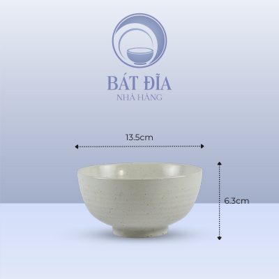 Kích Thước Tô Sâu Men Gốm Hoa Đào Đỏ
