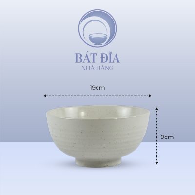 Kích Thước Tô Sâu Men Gốm Hoa Đào Đỏ