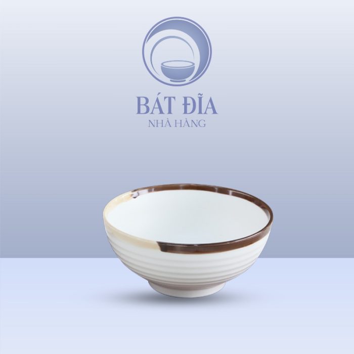 Tô Sâu Men Matt Trắng Kẻ Miệng