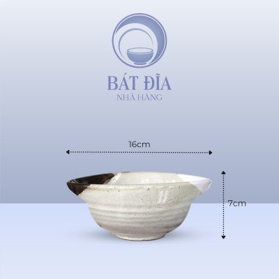 Tô Yêu Men Ba Màu - 16cmx7cm