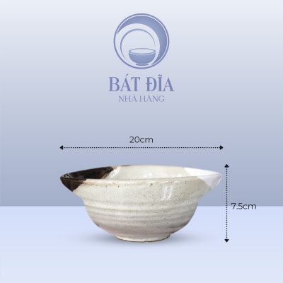 Tô Yêu Men Ba Màu - 20cmx7.5cm