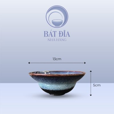 Tô Yêu Men Hỏa Biến Xanh - 13cmx5cm