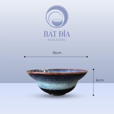 Tô Yêu Men Hỏa Biến Xanh - 16cmx6cm