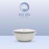 Âu Cơm Men Trắng Vẽ Hoa Dây