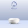 Bát Có Khất Kiểu Hàn Melamine Trắng