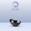 Bát Có Tay Cầm Melamine Đen