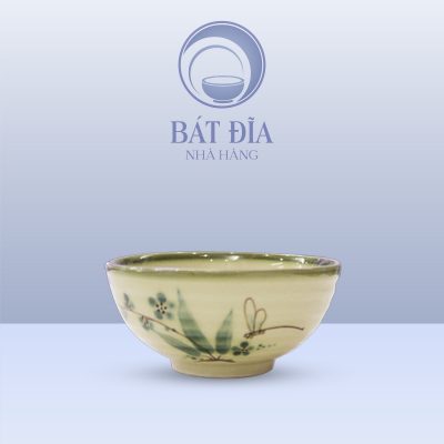 Bát Cơm Men Xanh Đào Chuồn