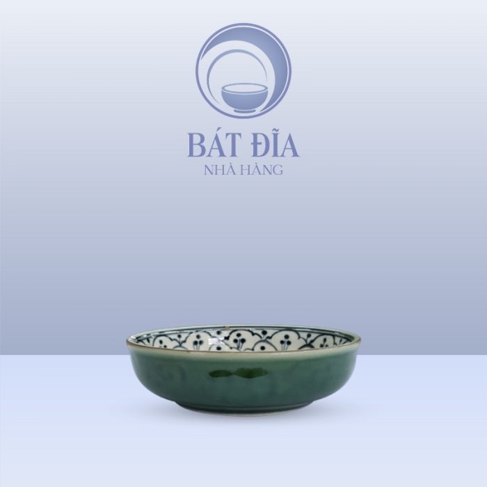 Bát Cơm Nhật Men Xanh Hoa Bèo