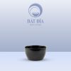 Bát Cơm Trụ Melamine Đen