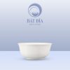 Bát Cơm Vuông Melamine Trắng