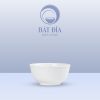 Bát Cơm Xoắn Melamine Trắng