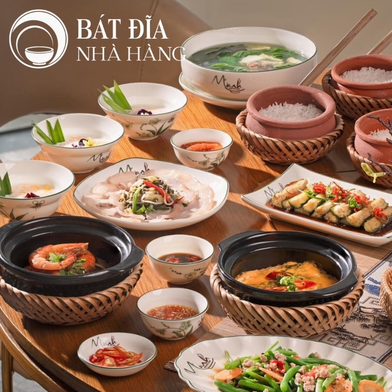 Bát đĩa nhà hàng