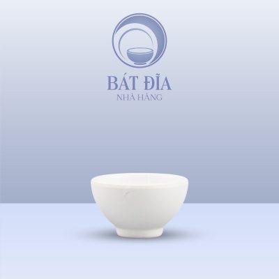 Bát Gia Vị Tròn Dày Melamine Trắng