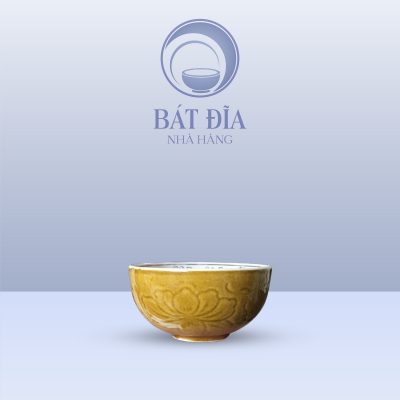 Bát Mắm Men Nâu Cá Chép