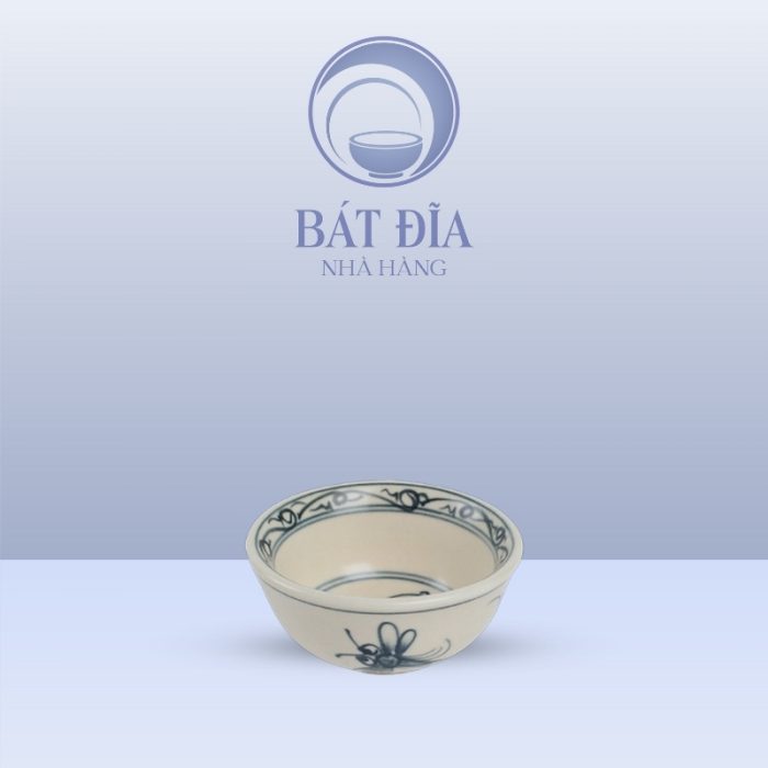 Bát Mắm Men Rạn Vẽ Chuồn Xanh
