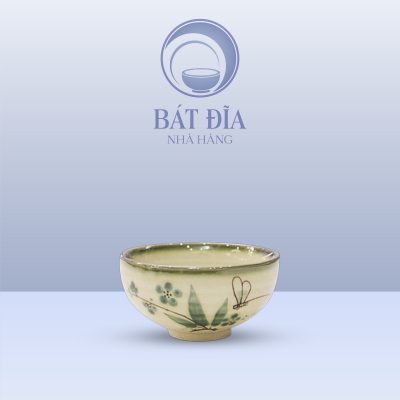 Bát Mắm Men Xanh Đào Chuồn