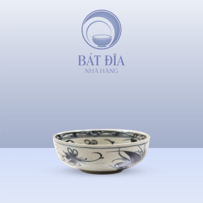 Bát Nhật Men Rạn Vẽ Chuồn Xanh