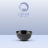 Bát Soup Melamine Đen