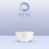 Bát Soup Melamine Trắng