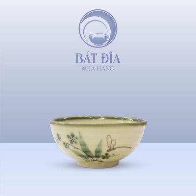 Bát Soup Men Xanh Đào Chuồn