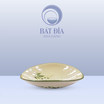 Bát Thuyền Men Xanh Đào Chuồn
