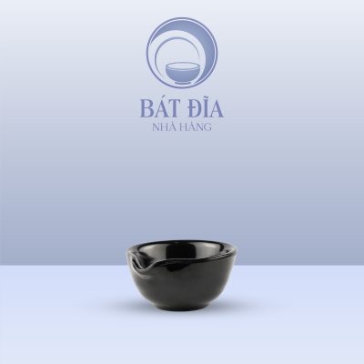 Bát Tương Melamine Đen