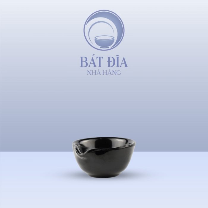 Bát Tương Melamine Đen