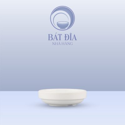 Bát Tương Có Khất Kiểu Hàn Melamine Trắng