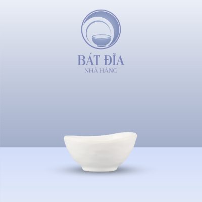 Bát Tương Melamine Trắng