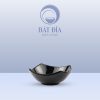 Bát Tương Vuông Kiểu Hàn Melamine Đen